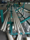 Double Screw Extruder Plastic Water Pipe Making Machine , Pvc Pipe Extrusion Line