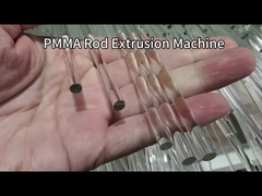 Línea de producción de barras de acrílico transparentes