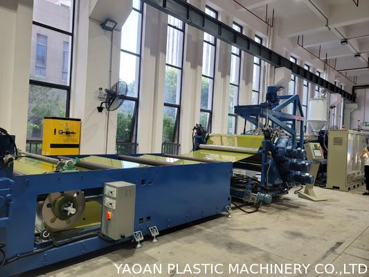 dimensión de la máquina 25000*2000*2500m m de la protuberancia de la hoja de 160kw PE