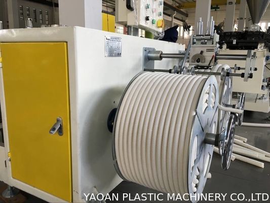 Máquina acanalada de un sólo recinto de la protuberancia del tubo del PVC para los tubos del diámetro de 12mm- 32m m