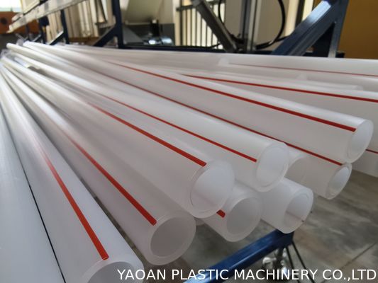 Línea de producción de extrusión de tubos de suministro de agua, gas y aceite de plástico PE HDPE PPR