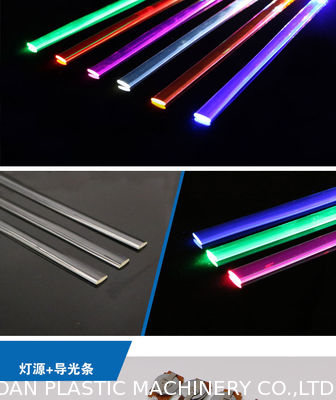 AF-65 TPU barras y tubos de extrusión de la línea de producción de palos sólidos para las tiras de guía de luz LED