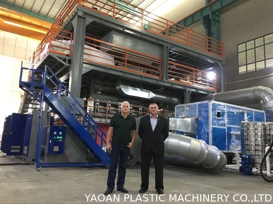 Tela no tejida de AF-3200mm PP Spunbond que hace la máquina, cadena de producción no tejida de la tela de S SS SMS